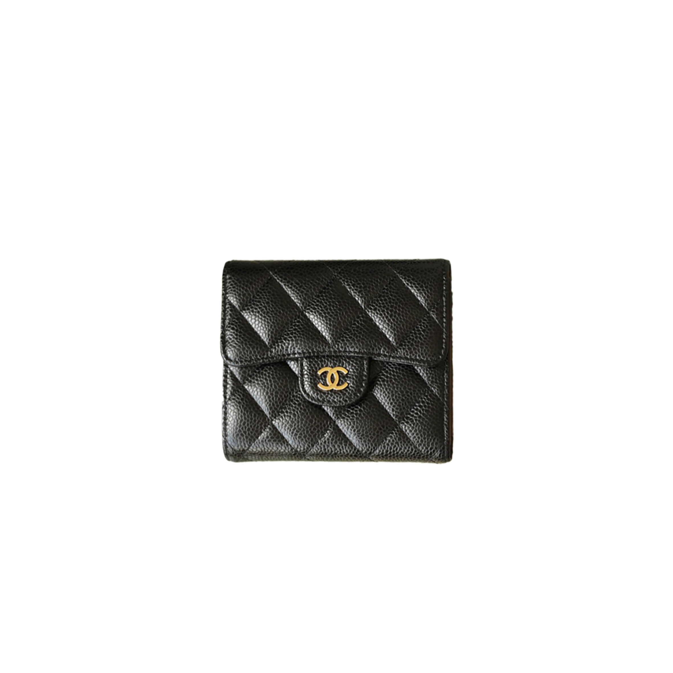 Ch*el master classic small flap wallet (11.5*10.5*3cm)